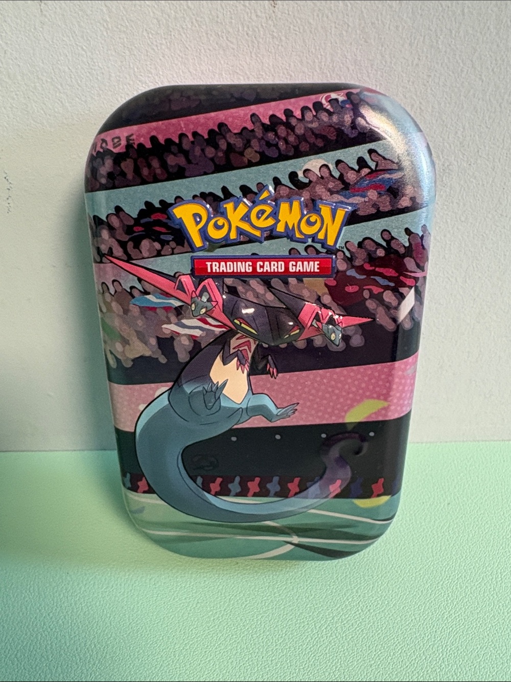 Pokémon Trading Card Tin Galar Power Mini featuring Dragapult, Empty Tin Only